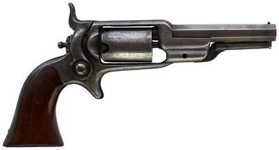 Lot 776 - A .28 CALIBRE FIVE-SHOT PERCUSSION COLT ROOT POCKET REVOLVER