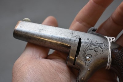Lot 380 - A .41 CALIBRE RIMFIRE LONDON COLT NO.2 DERINGER
