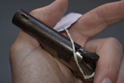 Lot 783 - A .41 CALIBRE RIMFIRE LONDON COLT NO.3 DERINGER