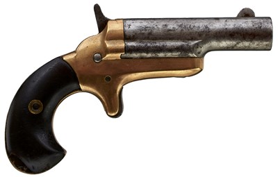 Lot 784 - A .41 CALIBRE RIMFIRE LONDON COLT NO.3 DERINGER