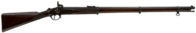 Lot 482 - A .451 CALIBRE PERCUSSION MILITARY MATCH RIFLE BY THE LONDON ARMOURY COMPANY AND KERR