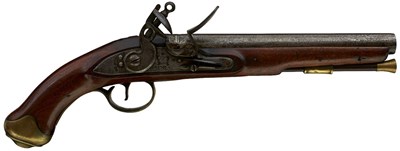 Lot 834 - A .650 CALIBRE FLINTLOCK LIGHT DRAGOON SERVICE PISTOL