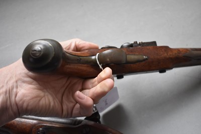 Lot 846 - A BRACE OF .650 CALIBRE FLINTLOCK NEW LAND PATTERN SERVICE PISTOLS BY HOMER