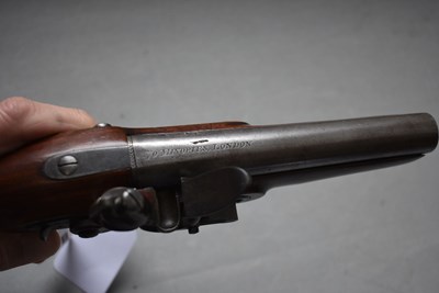 Lot 853 - A .650 CALIBRE FLINTLOCK CONSTABULARY OR SERVICE PISTOL
