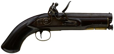 Lot 854 - A .650 CALIBRE FLINTLOCK CONSTABULARY OR SERVICE PISTOL