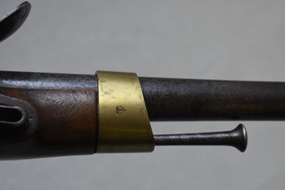 Lot 882 - A .700 CALIBRE FRENCH MODEL AN XIII FLINTLOCK SERVICE PISTOL