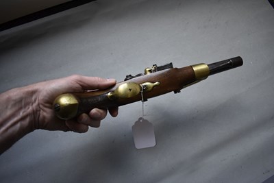 Lot 882 - A .700 CALIBRE FRENCH MODEL AN XIII FLINTLOCK SERVICE PISTOL