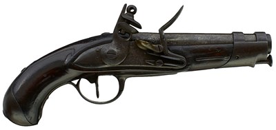 Lot 893 - A .625 CALIBRE FRENCH MODEL AN IX GENDARMERIE PISTOL