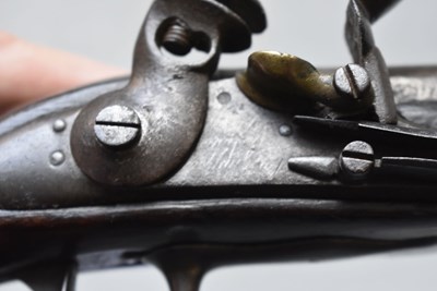 Lot 893 - A .625 CALIBRE FRENCH MODEL AN IX GENDARMERIE PISTOL
