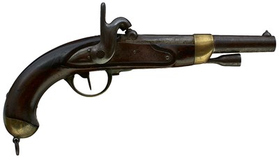 Lot 896 - A .700 CALIBRE FRENCH MODEL 1822 PERCUSSION SERVICE PISTOL