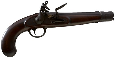 Lot 934 - A .700 CALIBRE CONTINENTAL FLINTLOCK SERVICE PISTOL