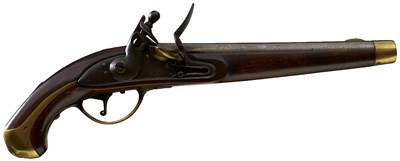 Lot 935 - A .700 CALIBRE FLINTLOCK RUSSIAN MODEL 1809 SERVICE PISTOL