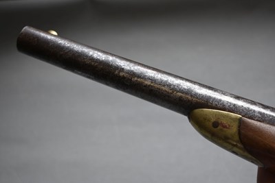 Lot 943 - A .750 CALIBRE SWEDISH MODEL 1850 PERCUSSION CAVALRY PISTOL