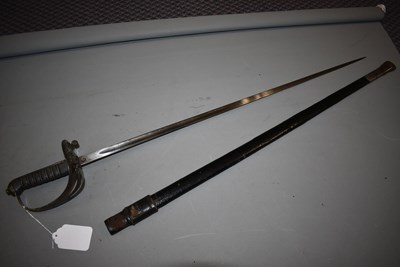 Lot 239 - A VICTORIAN GURKHA RIFLE OFFICER'S SWORD TO THE SON OF A VICTORIA CROSS RECIPIENT