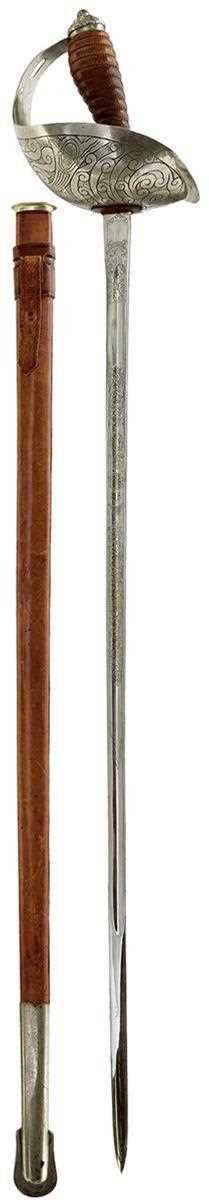 Lot 163 - AN INDIAN 1912 PATTERN CAVALRY OFFICER'S SWORD
