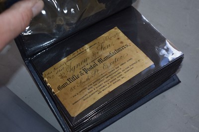 Lot 415 - FIFTEEN PISTOL CASE TRADE LABELS