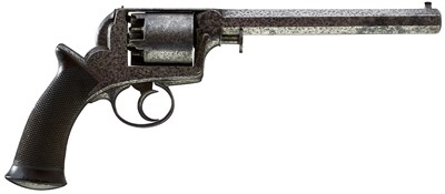 Lot 533 - A 38-BORE FIVE-SHOT PERCUSSION 1851 MODEL ADAMS DRAGOON REVOLVER