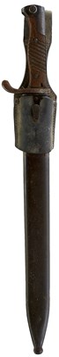 Lot 601 - A WWI MAUSER BAYONET