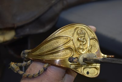 Lot 661 - A ROYAL NAVAL OFFICER'S SWORD