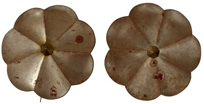 Lot 363 - A FINE QUALITY PAIR OF 19TH CENTURY STEEL BESAGEWS OR BESAGUES