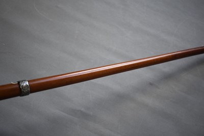 Lot 622 - A LATE 19TH CENTURY MASONIC WALKING STICK