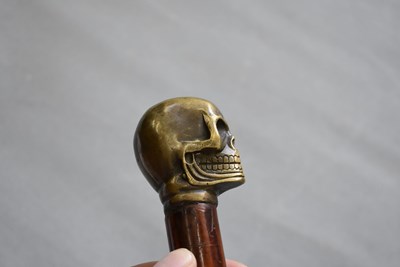 Lot 622 - A LATE 19TH CENTURY MASONIC WALKING STICK