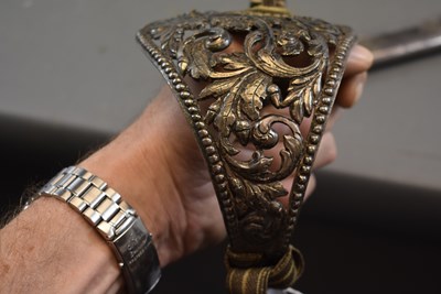 Lot 658 - AN ORNATE VOLUNTEER ARTILLERY OFFICER'S SWORD