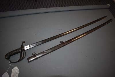 Lot 244 - AN 1821 PATTERN LIGHT CAVALRY OFFICER'S SWORD