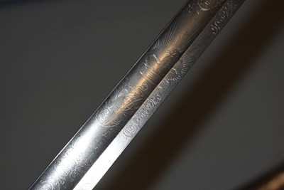 Lot 244 - AN 1821 PATTERN LIGHT CAVALRY OFFICER'S SWORD