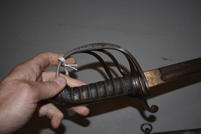 Lot 244 - AN 1821 PATTERN LIGHT CAVALRY OFFICER'S SWORD
