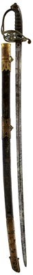 Lot 245 - AN 1822 PATTERN ROYAL FUSILIERS OFFICER'S SWORD