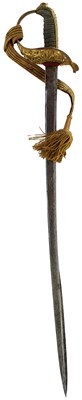 Lot 246 - AN AUSTRO-HUNGARIAN HIGH RANKING NAVAL OFFICER'S SWORD