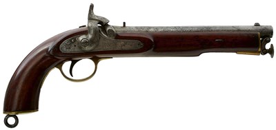 Lot 273 - A.577 CALIBRE PATTERN 1856 LANCER'S PISTOL