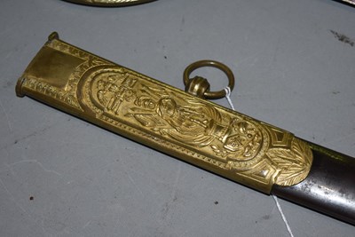Lot 198 - AN ORNATE FRENCH NAPOLEONIC OFFICER'S SABRE