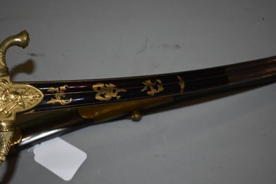 Lot 198 - AN ORNATE FRENCH NAPOLEONIC OFFICER'S SABRE