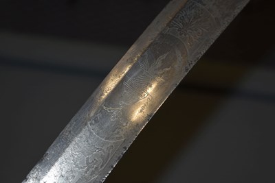 Lot 197 - A GEORGIAN PRESENTATION SABRE