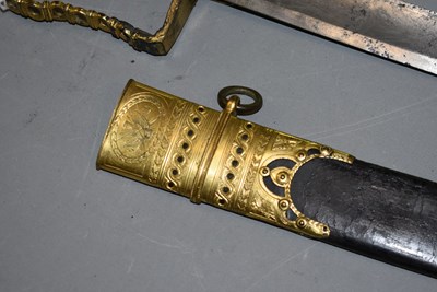 Lot 197 - A GEORGIAN PRESENTATION SABRE