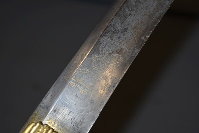 Lot 197 - A GEORGIAN PRESENTATION SABRE