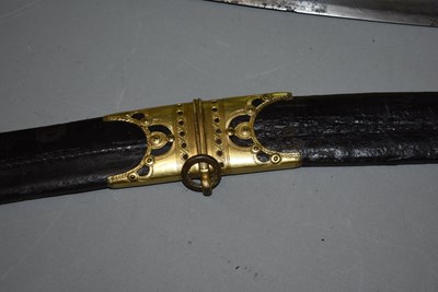 Lot 197 - A GEORGIAN PRESENTATION SABRE