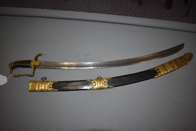 Lot 197 - A GEORGIAN PRESENTATION SABRE