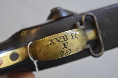Lot 502 - A RARE PATTERN 1842 17TH LANCERS PERCUSSION PISTOL OF CHARGE OF THE LIGHT BRIGADE INTEREST
