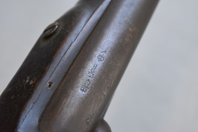 Lot 502 - A RARE PATTERN 1842 17TH LANCERS PERCUSSION PISTOL OF CHARGE OF THE LIGHT BRIGADE INTEREST