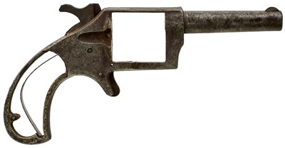 Lot 678 - THE MAJOR PARTS OF THREE PINFIRE REVOLVERS