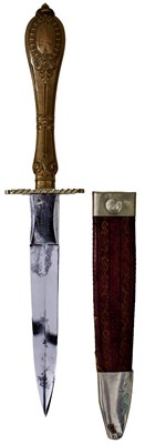 Lot 572 - A GAMBLER'S OR PROSTITUTE'S DAGGER