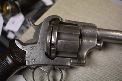 Lot 509 - A RARE 15MM SIX-SHOT SYSTEME ITALIEN PINFIRE REVOLVER