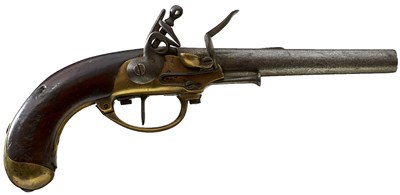 Lot 506 - AN M1777 FLINTLOCK CAVALRY PISTOL