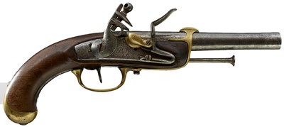 Lot 503 - AN M1799 2ND MODEL FLINTLOCK NAVAL PISTOL