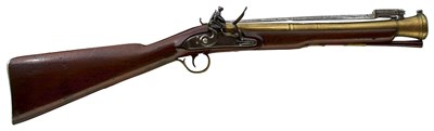 Lot A FLINTLOCK BAYONET BLUNDERBUSS BY LOTT OF READING