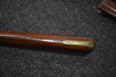 Lot 691 - A FLINTLOCK BAYONET BLUNDERBUSS BY LOTT OF READING