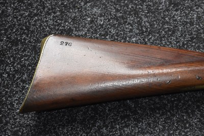 Lot 689 - A FLINTLOCK BLUNDERBUSS BY KETLAND & CO.